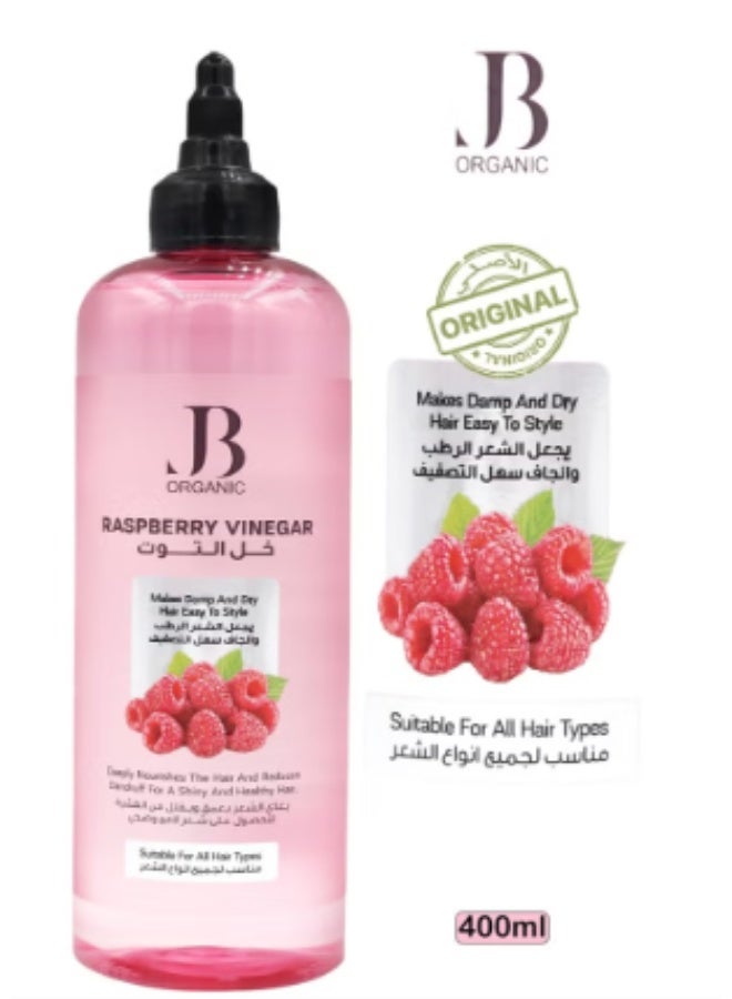 JB ORGANIC Berry Vinegar Hair Strengthening Tonic, 400 ml - Image 1